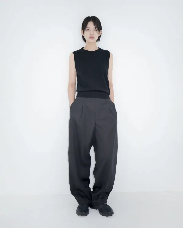 basic knit vest (open, 단독 주문 시 선발송)