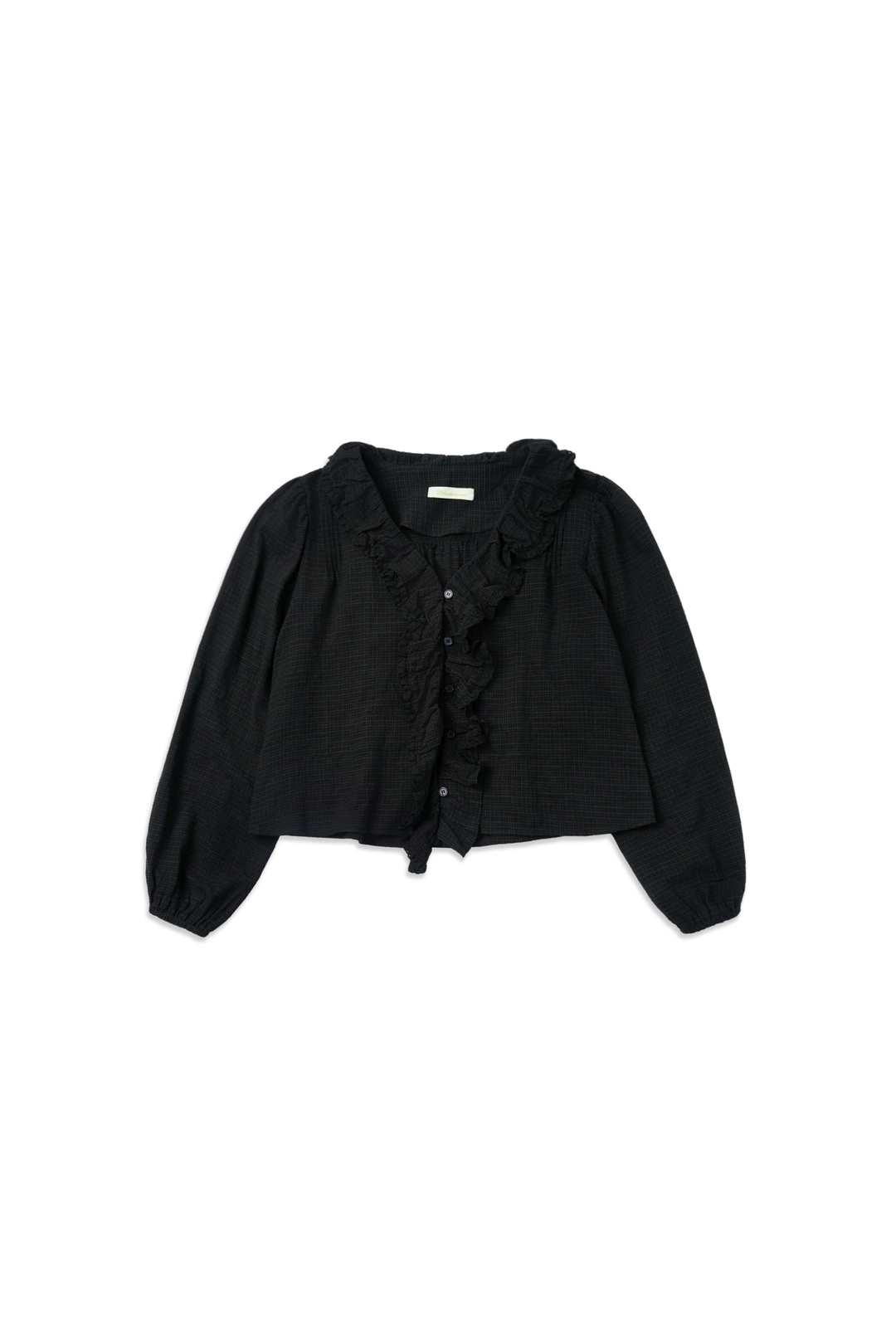 위드아웃썸머 Elen ruffle blouse 상품 이미지 1