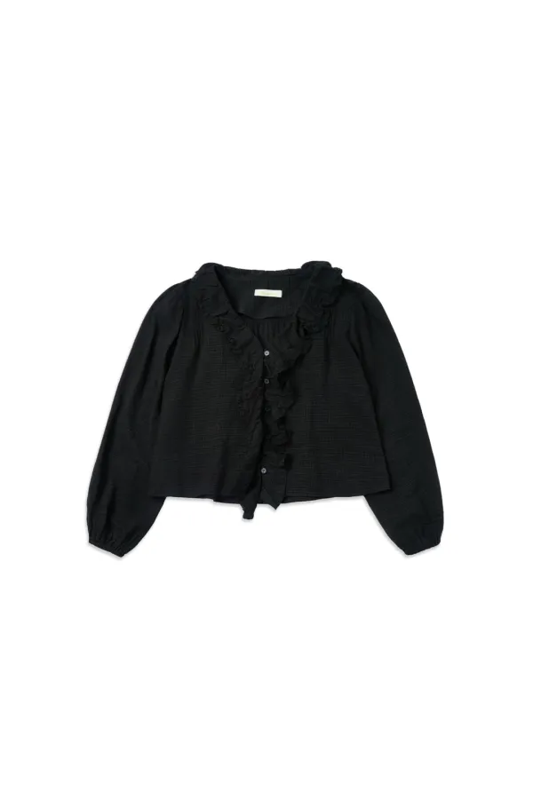 Elen ruffle blouse