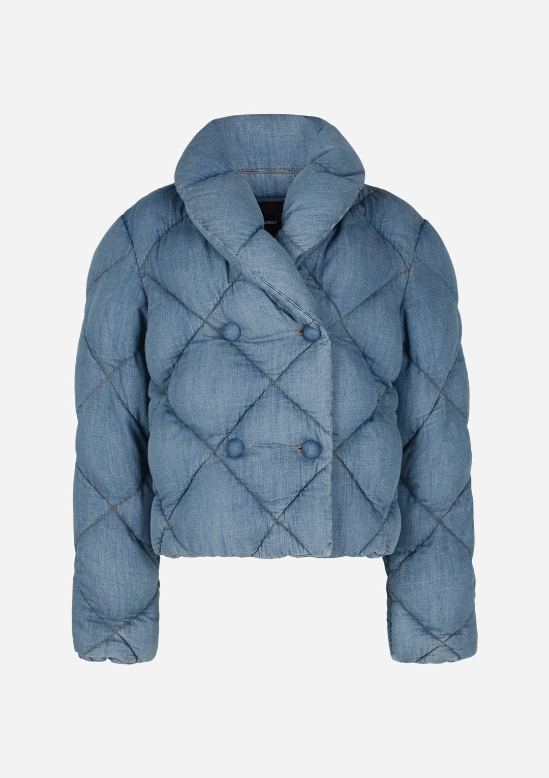 더로랑 [EXCLUSIVE] Denim Quilted Down Jacket 상품 이미지 2