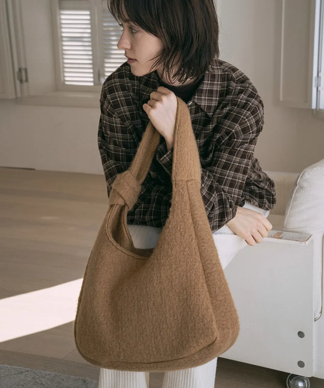 반원 아뜰리에 B3012 몽마르뜨 노트백_Camel 상품 이미지 2