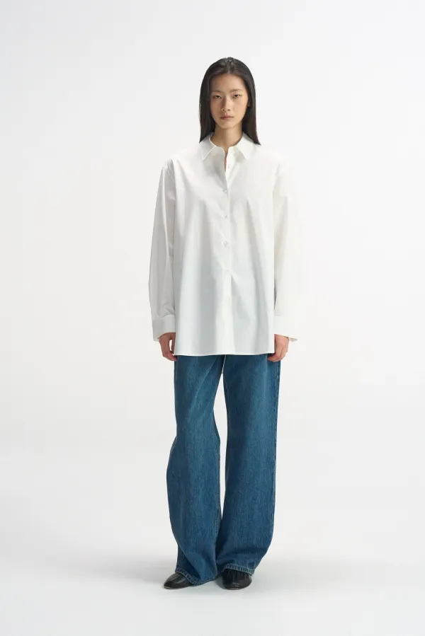 Arte Cotton Shirt_White