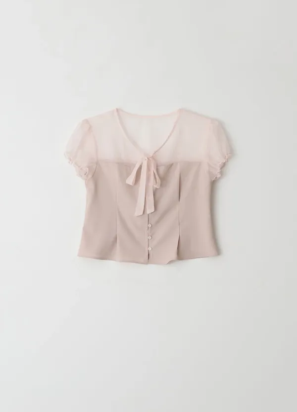Amelia Blouse(Pink)