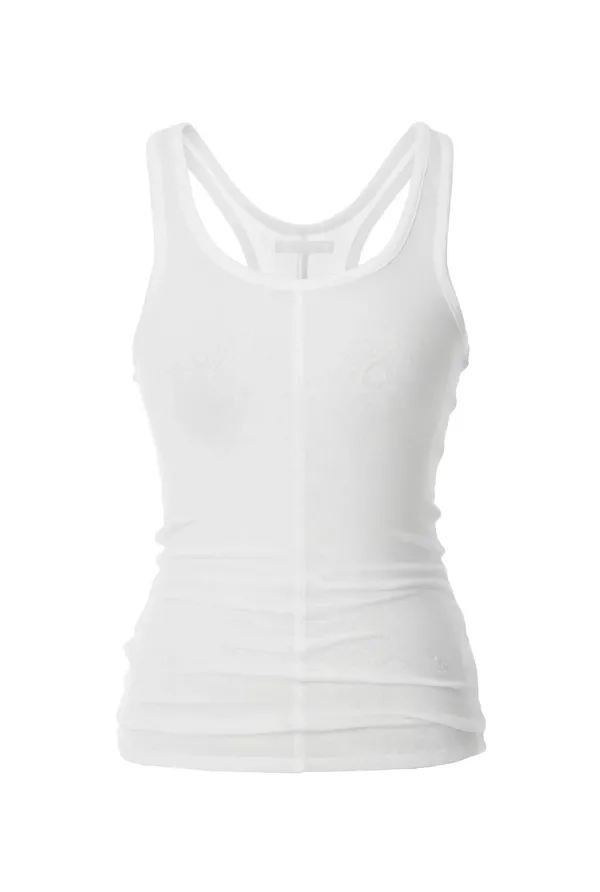 Tencel slim tank top
