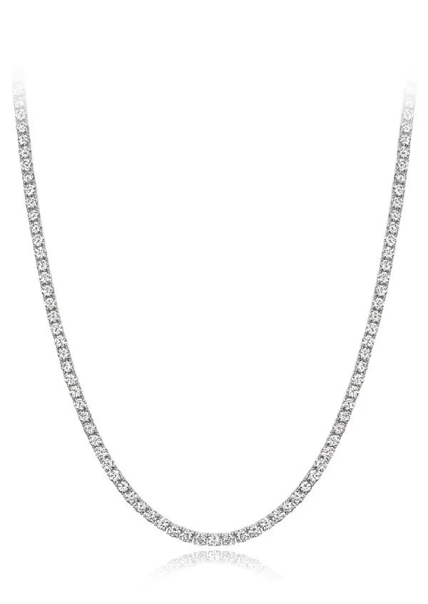 [G] 0.1CT Dia Tennis Choker