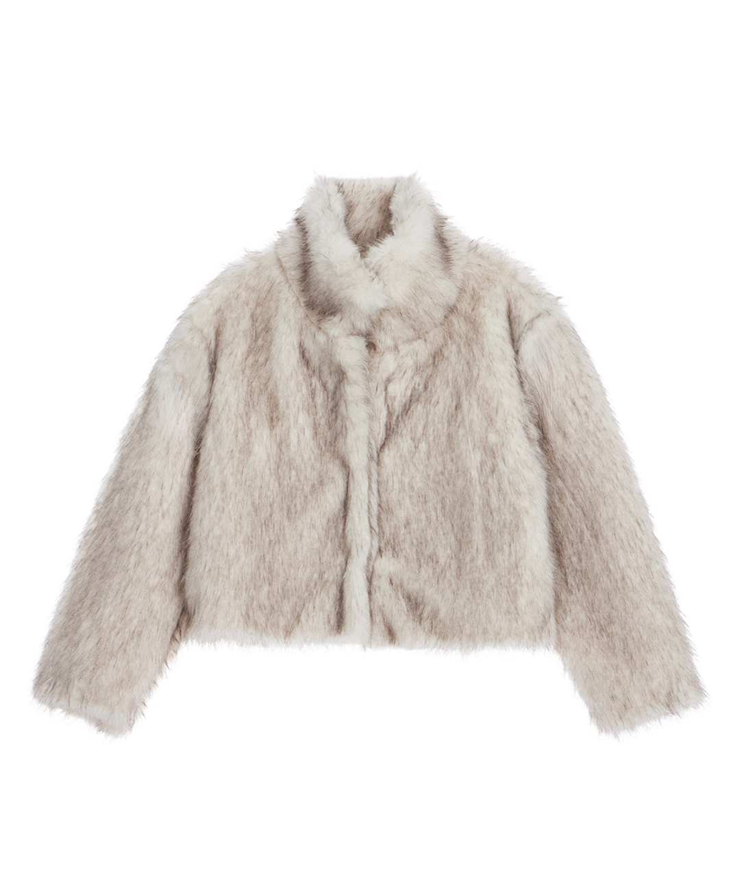 로제프란츠 Crop Mix Fur Jacket [Beige] 상품 이미지 1