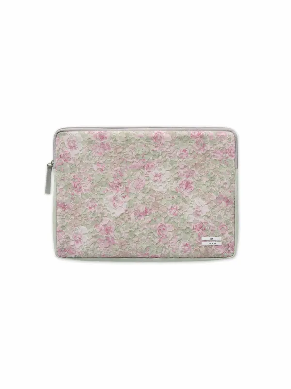 CELLA NOTEBOOK POUCH FLOWER LACE