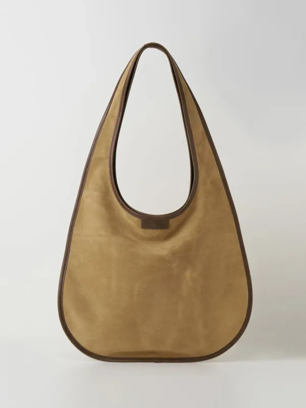 bor suede bag(beige) -60%