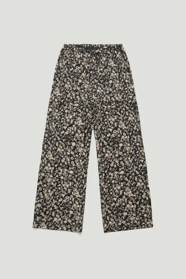 [JAPAN UNI TEXTILE FABRIC] MET SHEER PANTS_FLOWER / ₩208,000