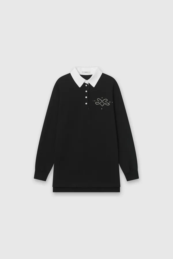 Pearl Dress Black