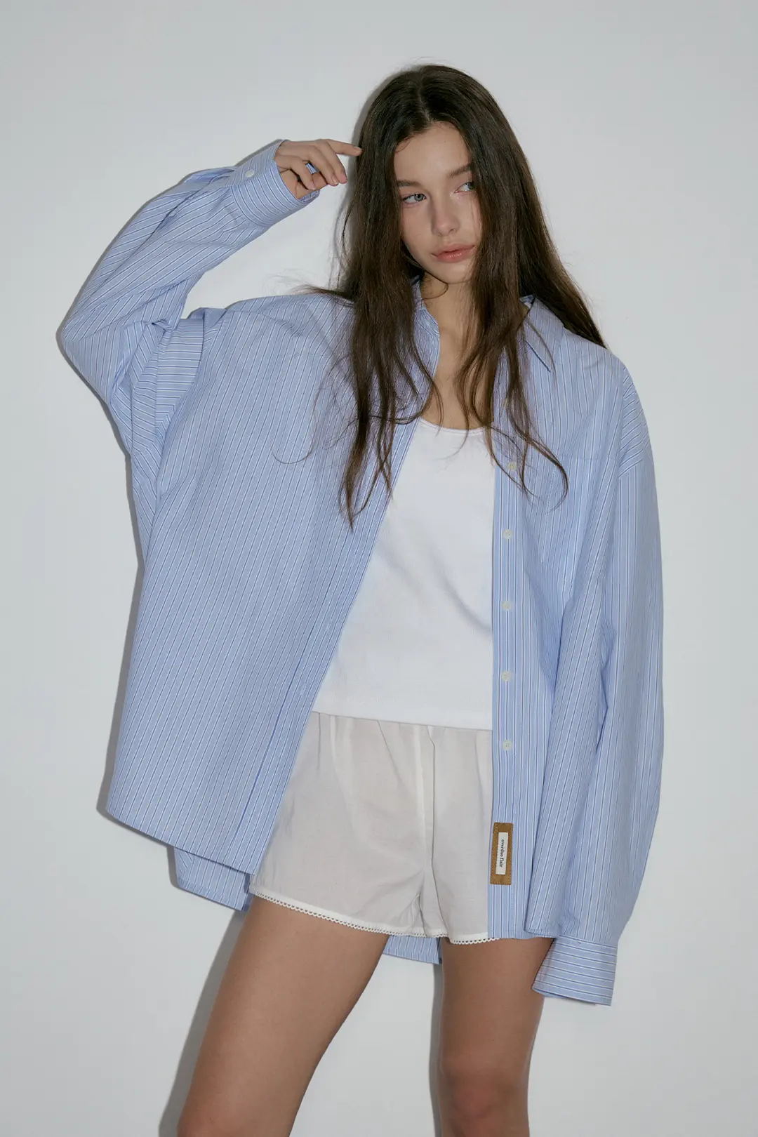 오버듀플레어 LABEL OVERFIT SHIRTS 상품 이미지 2