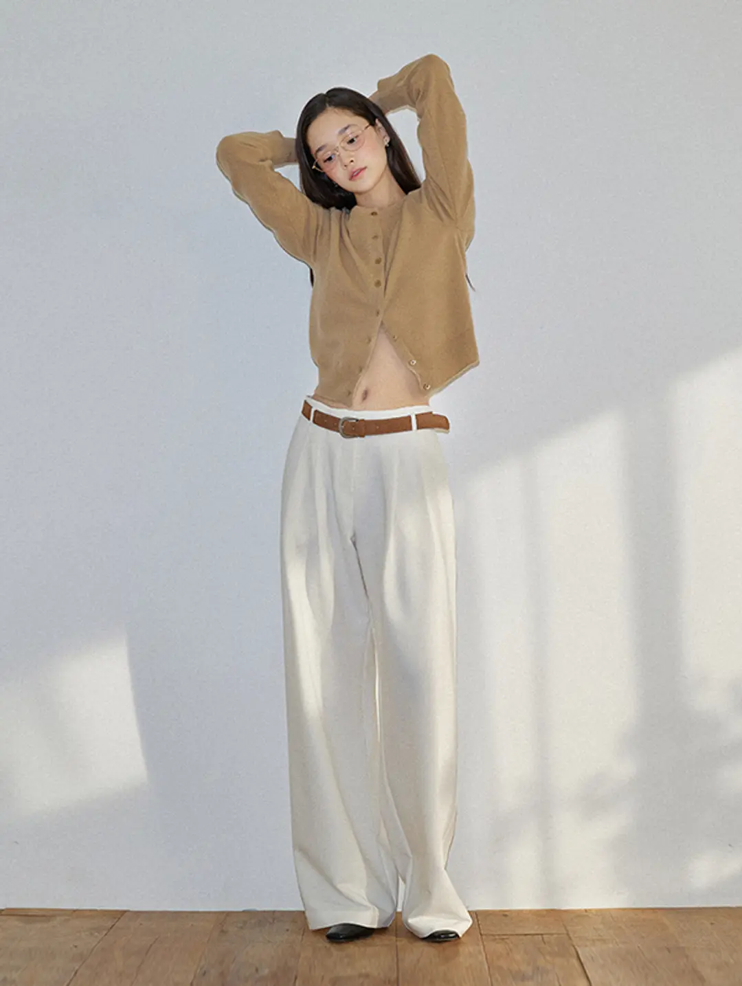 오디에스 [33rd 재입고] Gave Wool Slacks (Cream) 상품 이미지 2