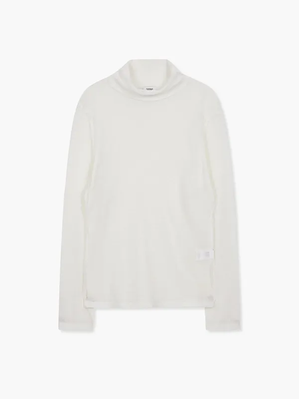 PUPPY TOUCH TURTLENECK LONG SLEEVE_ivory