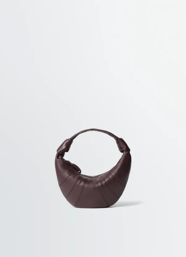 MINI FORTUNE CROISSANT BAG IN LEATHER