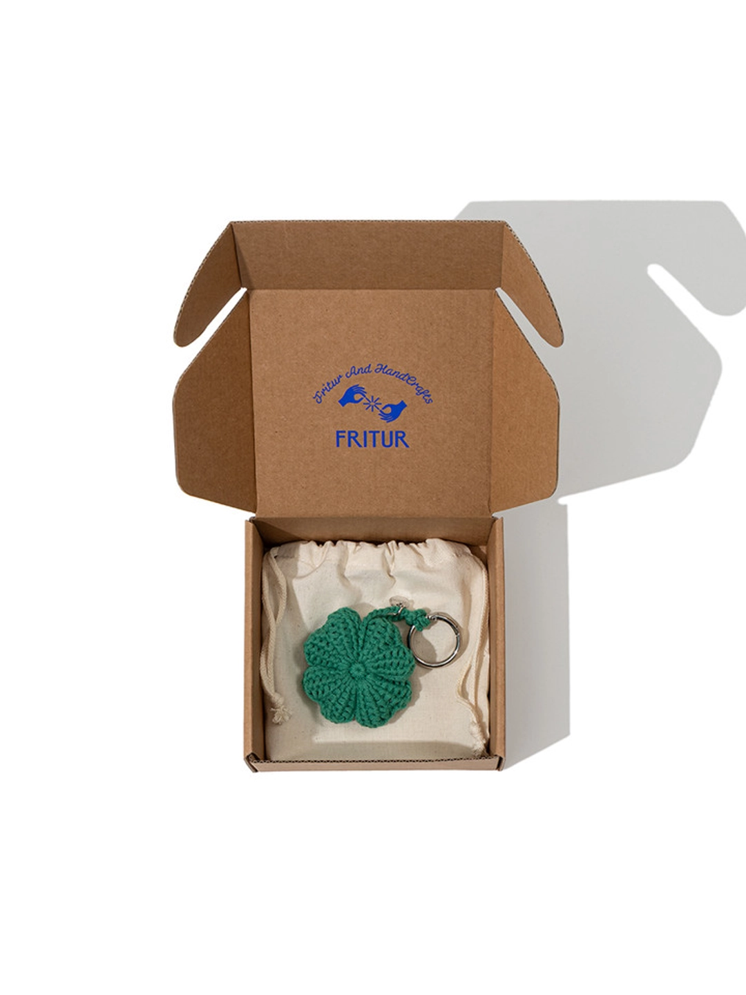 프리터 Clover Knit Key Ring Green_F261AC06 상품 이미지 3