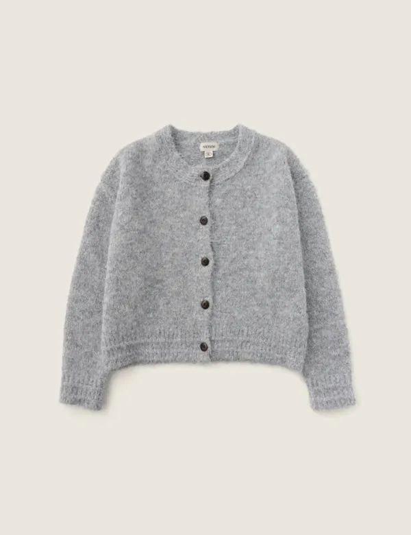Fog Cardigan (Melange Gray)