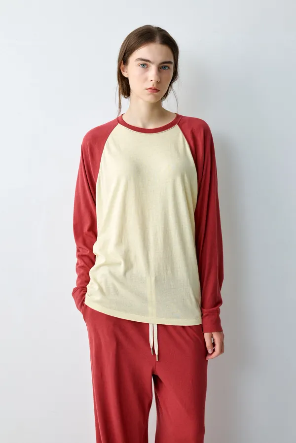 Karson long sleeve raglan T