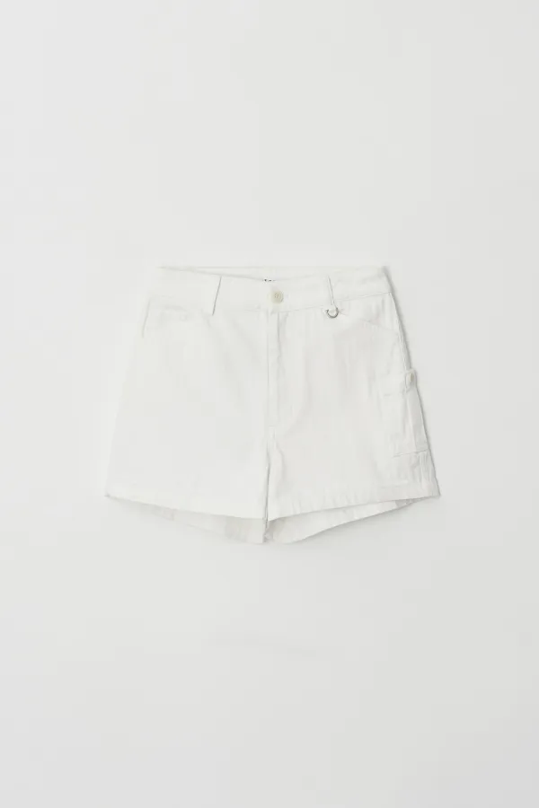 Herringbone Cargo Shorts