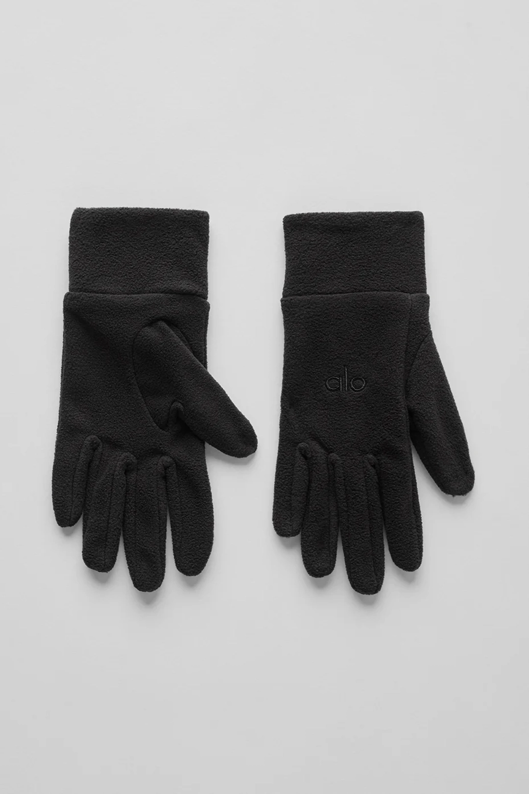 알로요가 Performance Fleece Gloves - Black/Black 상품 이미지 1