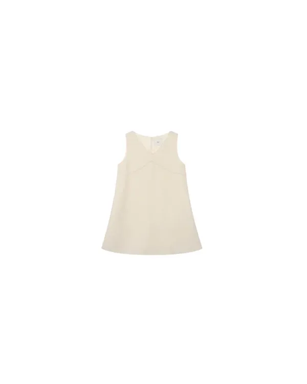 (2COLOR)WOOL BOUCLE DRESS