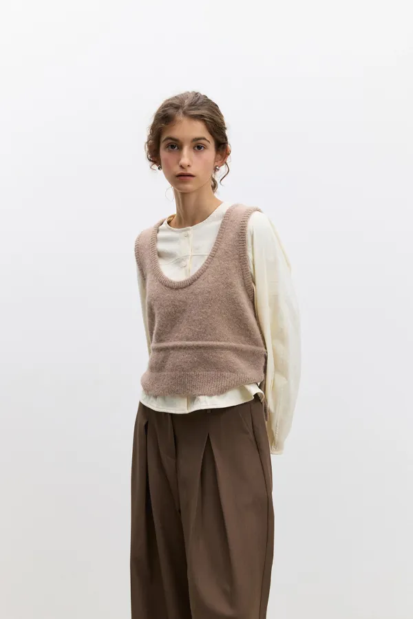Ver Sweater Vest / Cocoa