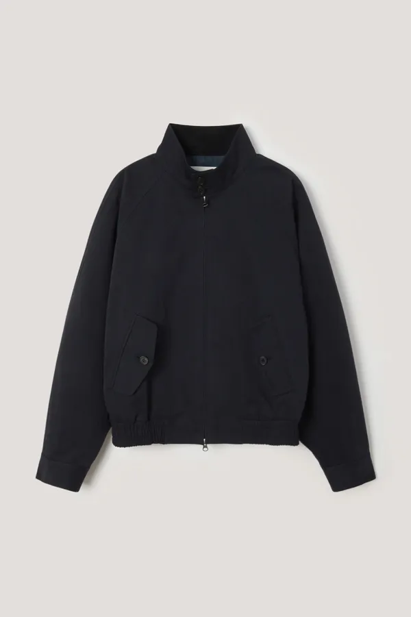 UNISEX MODERN HARRINGTON JACKET NAVY_UDJU6A111N2