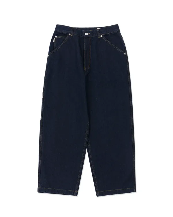 Sunrise Wide Painter Pants_Indigo