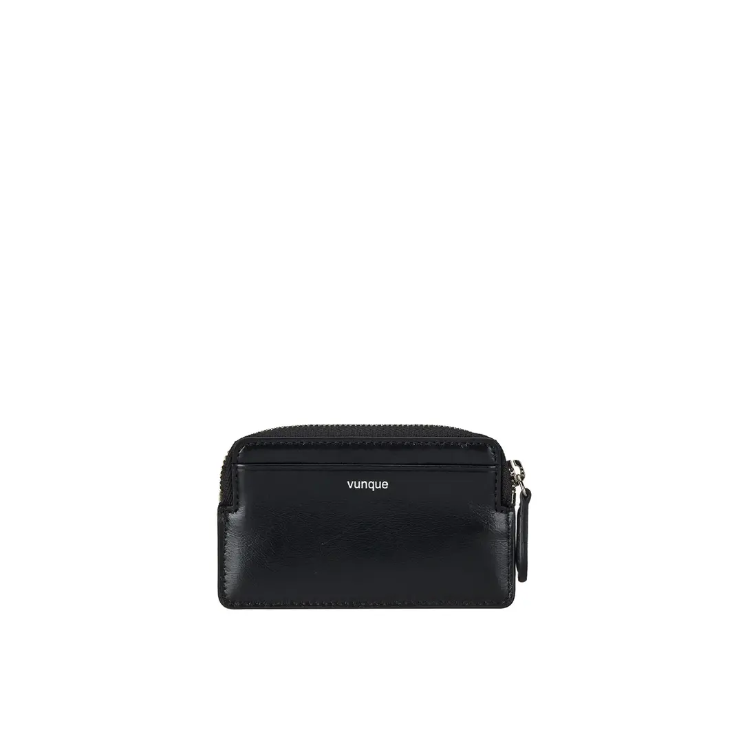 분크 [아울렛] Perfec Slim Zipper Card Wallet (퍼펙 슬림 지퍼 카드지갑) Black 상품 이미지 2
