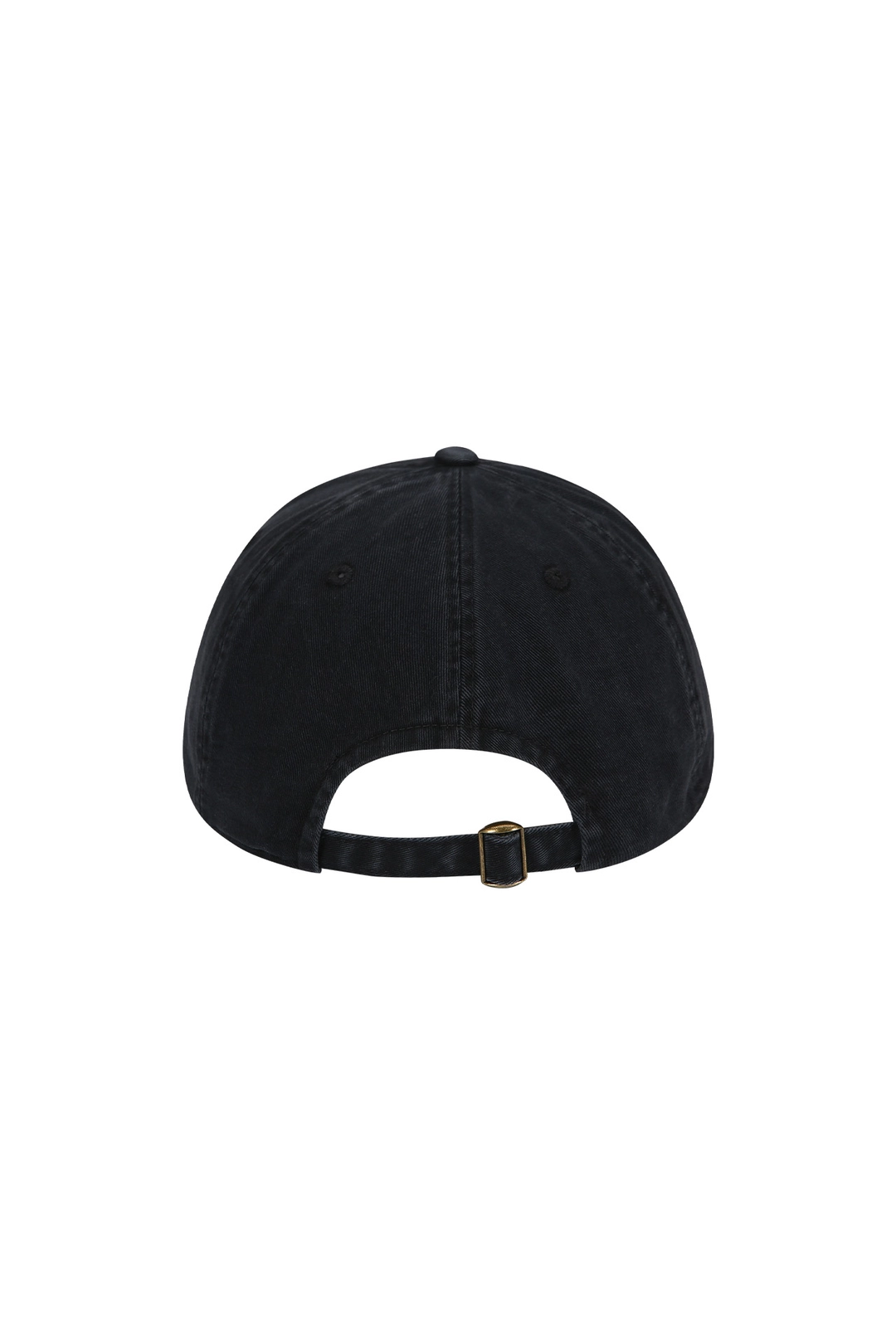 여밈 [exclusive] letter ball cap (black) 상품 이미지 3