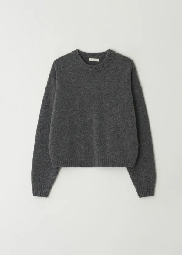 Cashmere Round Knit(Grey)