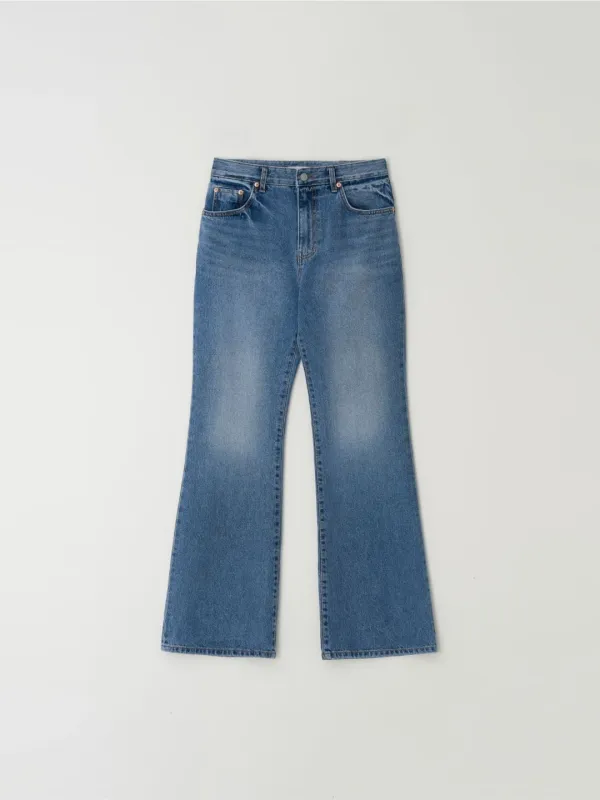 Bellbottom Denim Pants