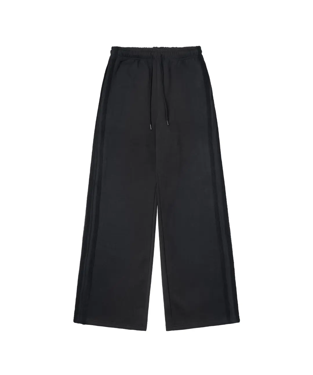 반원 아뜰리에 P3220 와이드 트랙 팬츠_Black 상품 이미지 3