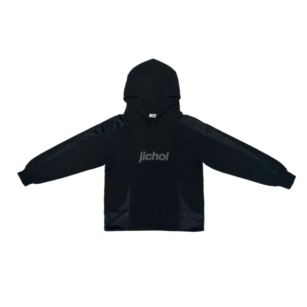 AW25 SOLITARY WALKER HOODIE (BLACK)