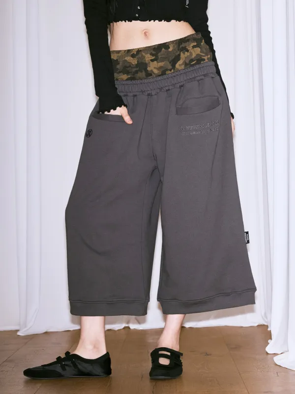 CAMO LAYERED BERMUDA