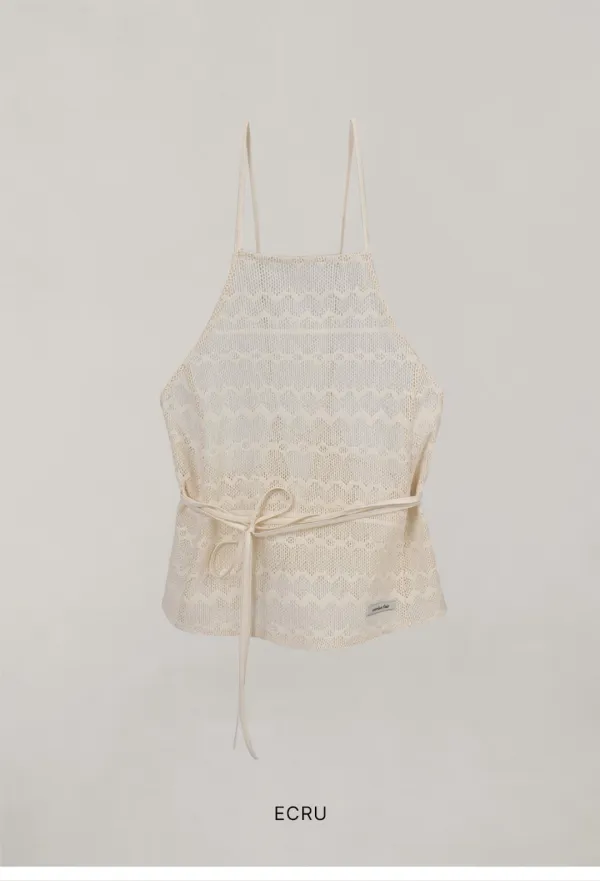 STRAP HALTER TOP