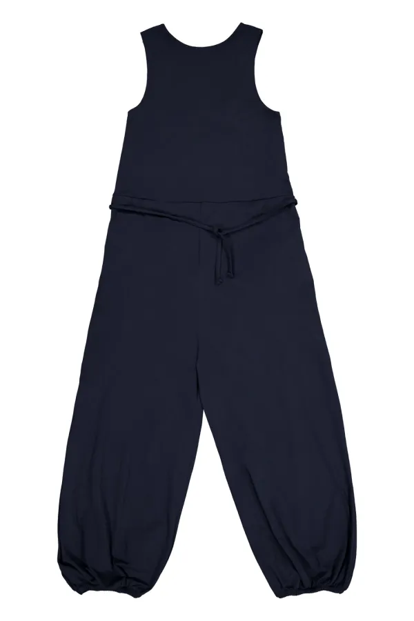 Open Back Jumpsuit- 2Colors