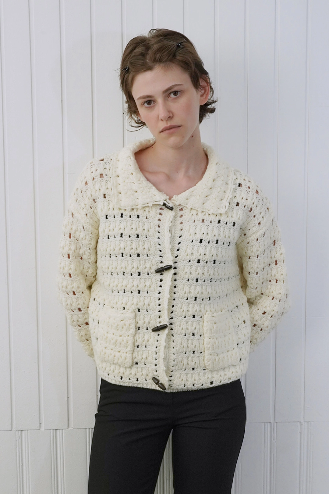 위드아웃썸머 Loom crochet cardigan 상품 이미지 1