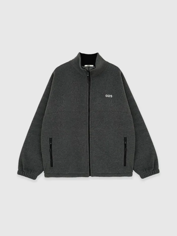 ODS Fleece Zip-Up (Charcoal)