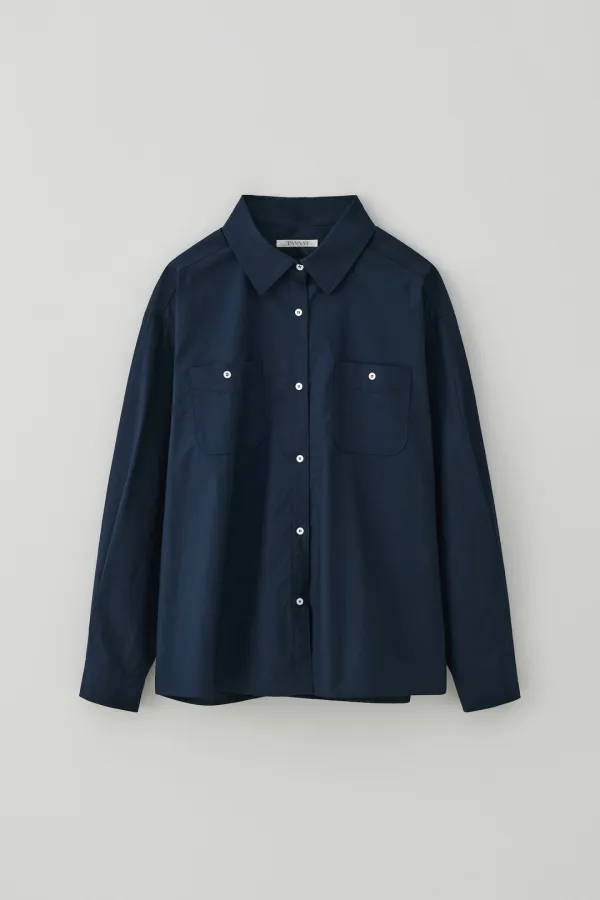 T/T Wide pocket shirt (navy)
