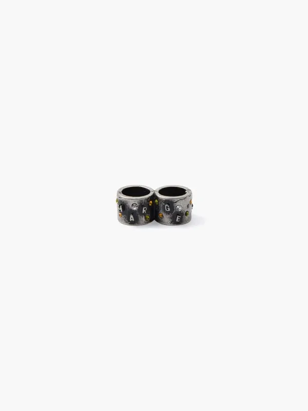 DOUBLE BAG RING_flat vintage silver