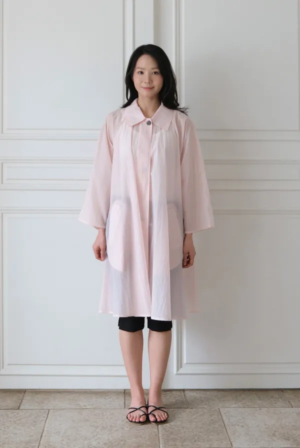 Cloud Travel Trench (Peach Pink)