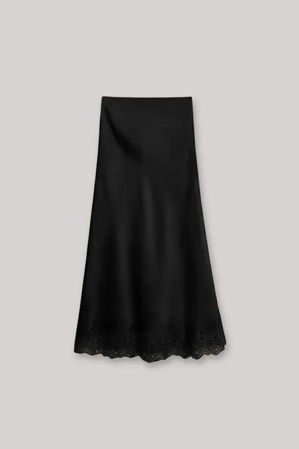 Eclat Satin Skirt
