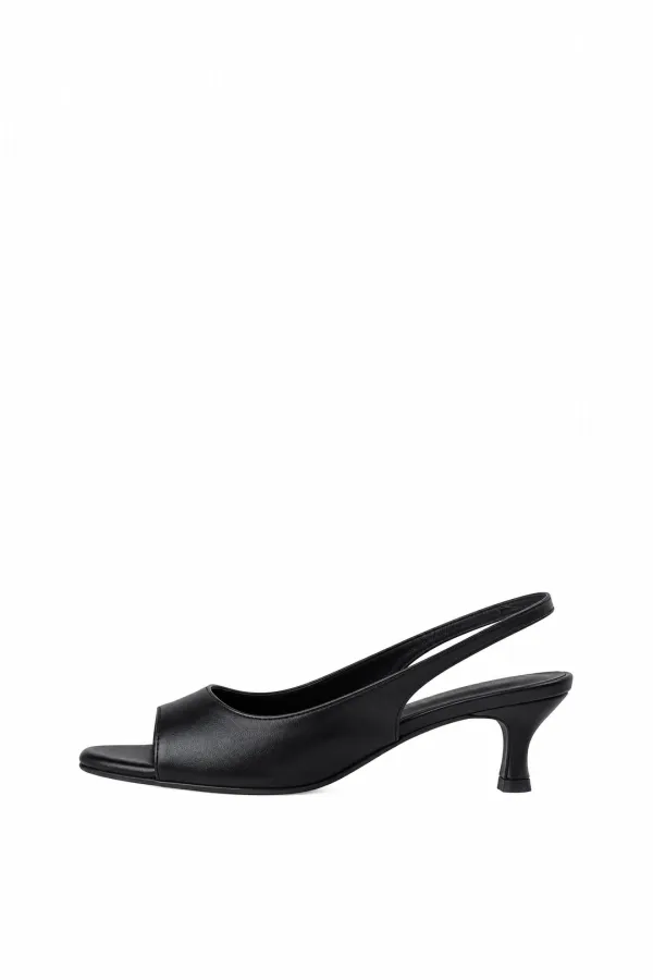 Elise Open Mule Heel (수제화)