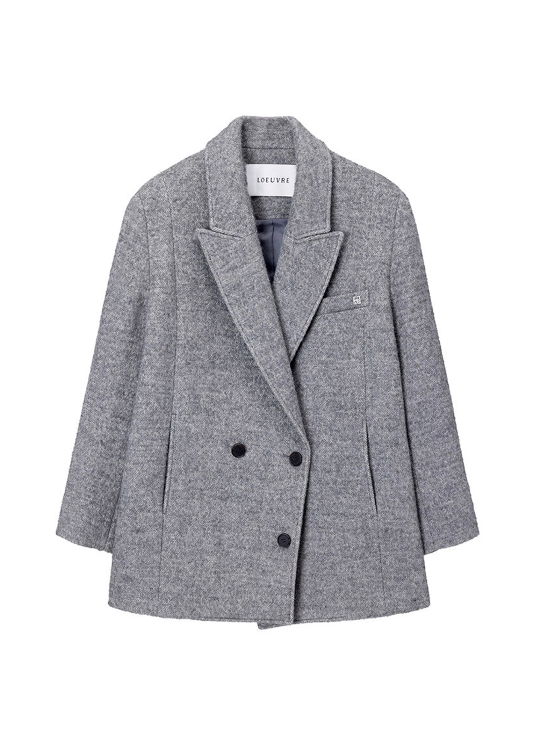 루에브르 Wool Oversized Double Jacket SW5WJ409-1F 상품 이미지 3