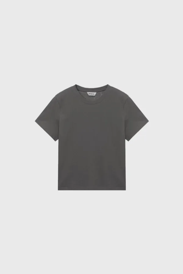Organic Short T Shirt (White / Bright White / Melange Gray / Light Gray / Dark Gray / Brown / Black)