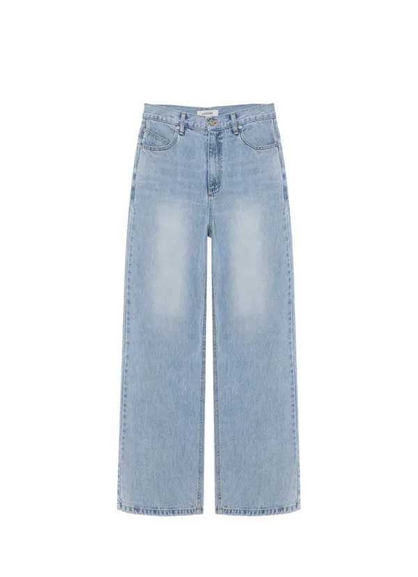 [기장선택] Back Diagonal lined Denim SJ5XL259_2color