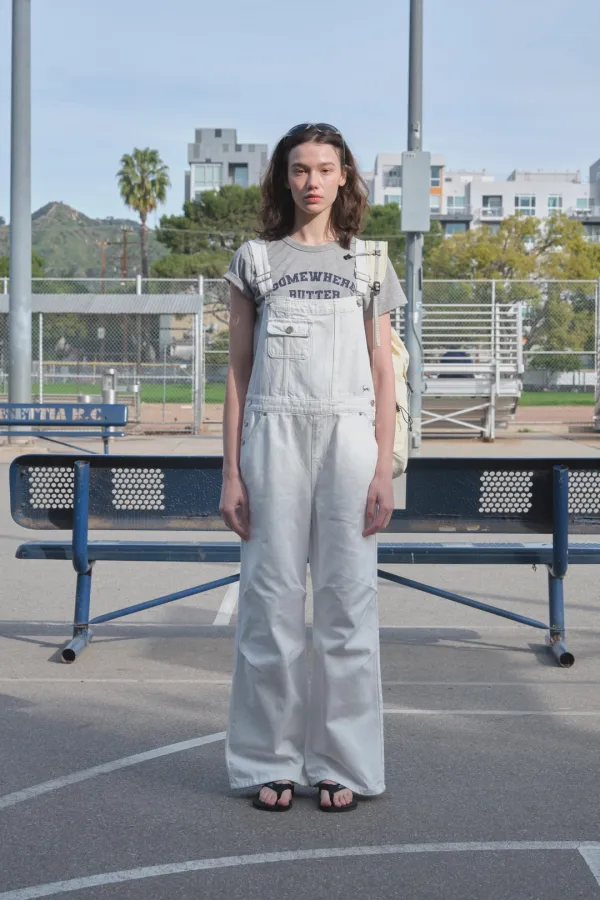 Hokey Cotton Overall - Ivory