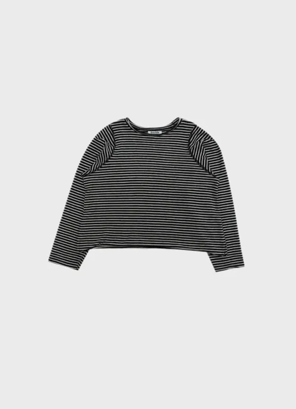 striped terry tee