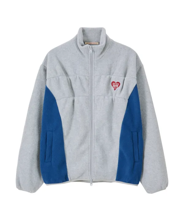 Eden Fleece Jacket-Grey