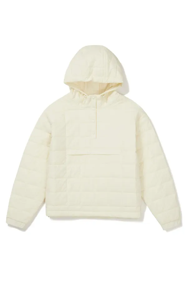 [24FW clove] Quilted Anorak_Women (Ivory)